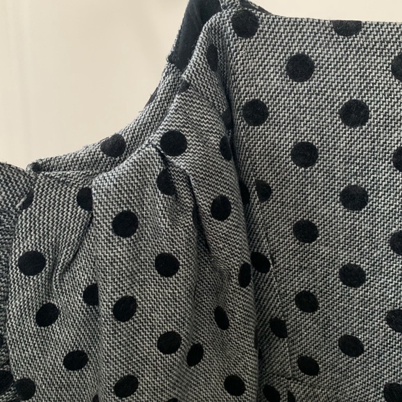 DELPHINE Off the Shoulder Polka dot Dress - Picture 4 of 7